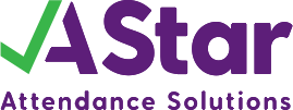 A Star Attendance logo for printing
